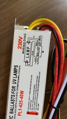 Antiseptik için 230V 40W UV Lamba Elektronik Balast