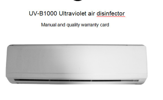 B1000 200W Ultraviyole Hava Sterilizatörü Arıtma 1000M3/saat