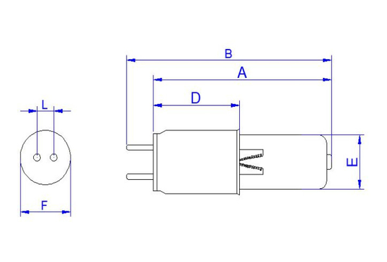 UV Balast 12VDC Elektronik 3W balast UV küçük güç öldürme bakterileri