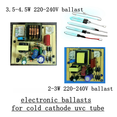 Özelleştirilmiş 3w UV Soğuk Katot Ampul 254nm Antiseptik UVC Işık Tüpü