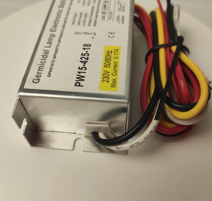 15w Demir UV Lamba Elektronik Balast 220v - UVC Dezenfeksiyonu için 240v
