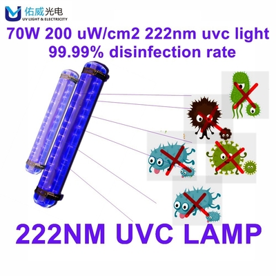 Dezenfeksiyon 222nm UVC Işık Sterilizatörü Okul Çapraz Enfeksiyonunu Önler