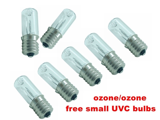 10V 12V DC İnverter UV Antiseptik Lamba 3W Kendinden Balastlı E17 Duy
