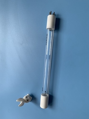 Kuvars 10W 212mm Atık Gaz UV Işık Tüpleri Mite UVC Dezenfeksiyon Lambasını Öldür