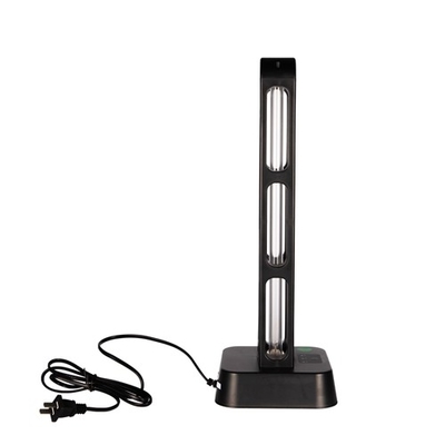 UVC açık siyah renk 254nm 40W Ev için Taşınabilir UVC Antiseptik Lamba