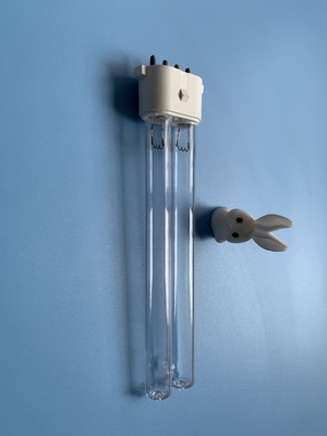2G7 7W Ozonsuz Tüp UVC Işık Tüpleri H Şekli UV Antiseptik Lamba 254nm