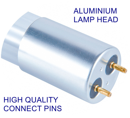 G24T8L Özelleştirilmiş 254nm T8 Antiseptik UV Tüpü Yüksek Çıkışlı Işınlama