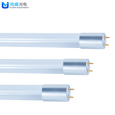 40w 55w UVC Dezenfeksiyon Lambası T8 Düşük Basınçlı Cıva G13 Lamba G48T8L