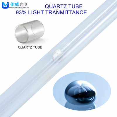 75w Suya Dayanıklı Amalgam UV Lambası 25-200cm İçme Suyu Arıtma