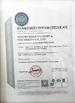 Çin Ningbo Uv Light &amp; Electricity Co., Ltd. Sertifikalar
